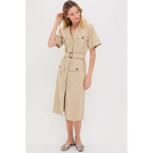 NWT Tuckernuck Fawn Twill Carine Dress Large